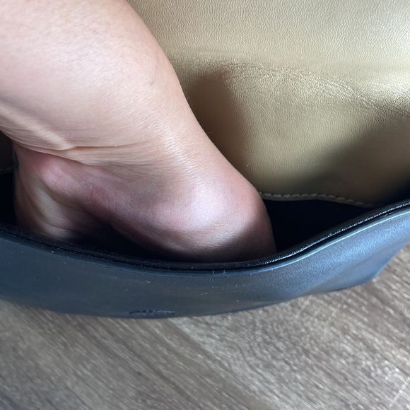 NWT Real Simple Madison Saddle Bag Taupe Multi R1391 - Picture 7 of 10